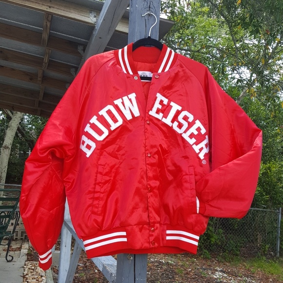 budweiser bomber jacket